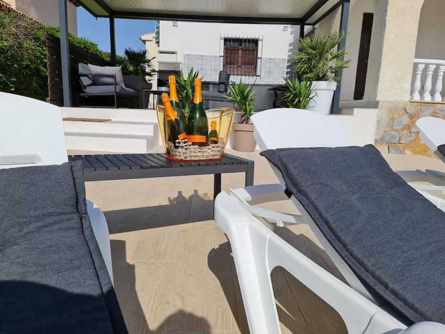 Villa On The Beach Playa Flamenca Orihuela Ngoại thất bức ảnh