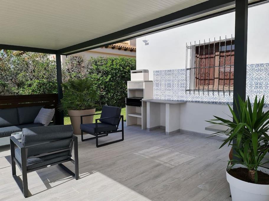 Villa On The Beach Playa Flamenca Orihuela Ngoại thất bức ảnh